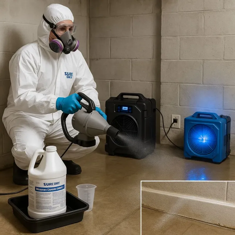 Sanitization and Odor Removal process in Shelley, ID