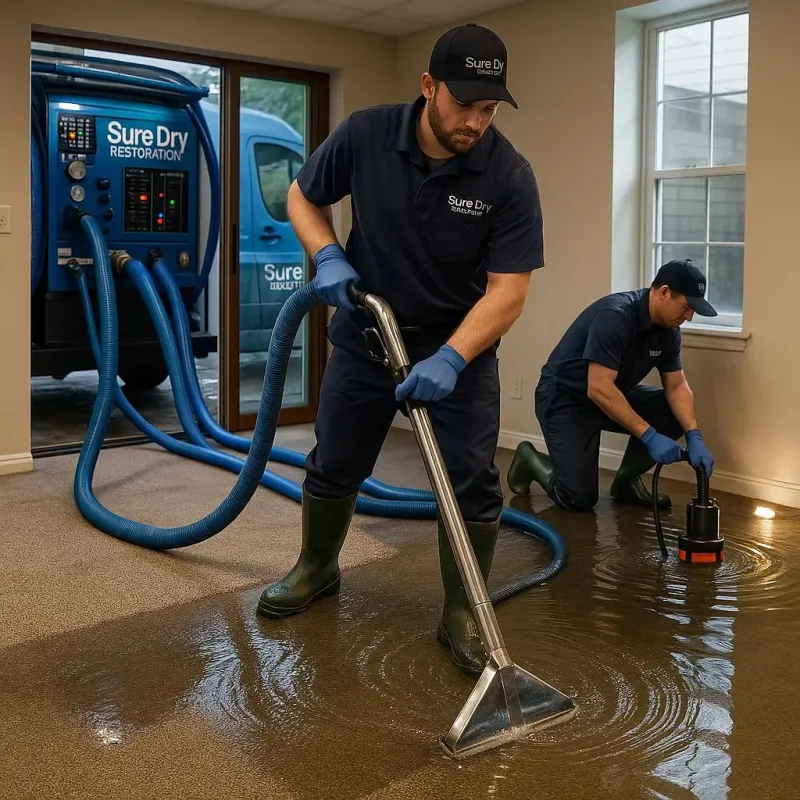 Water Extraction and Removal process in Shelley, ID